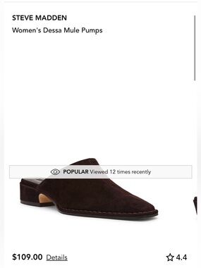 New Steve Madden Mules